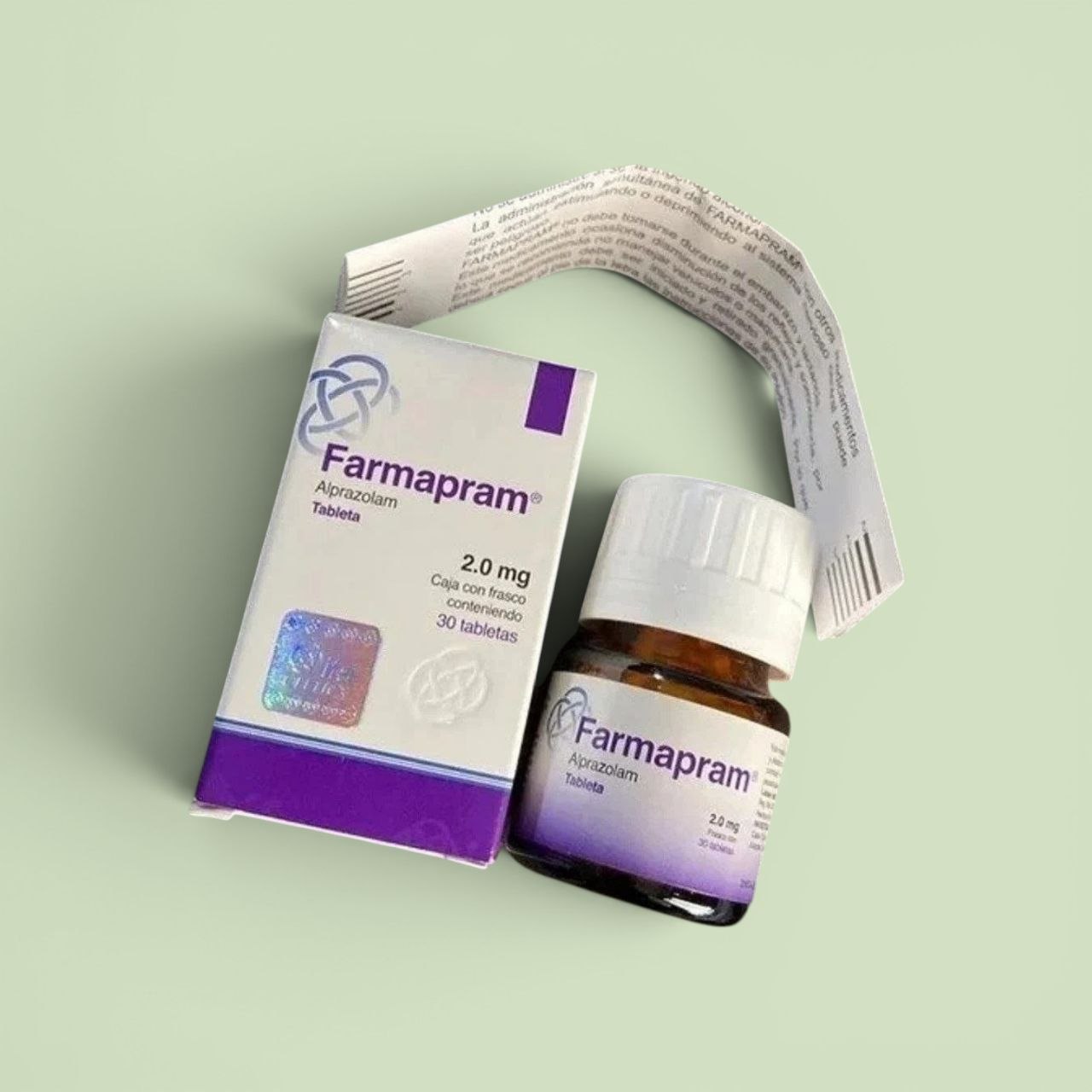 Buy Farmapram 2mg (Alprazolam)